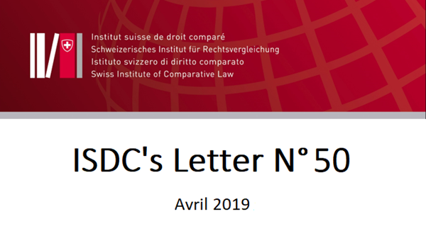 ISDC's Letter N°50 - Special Edition